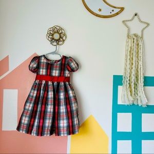 Chaps Plaid 3T Girls Dress